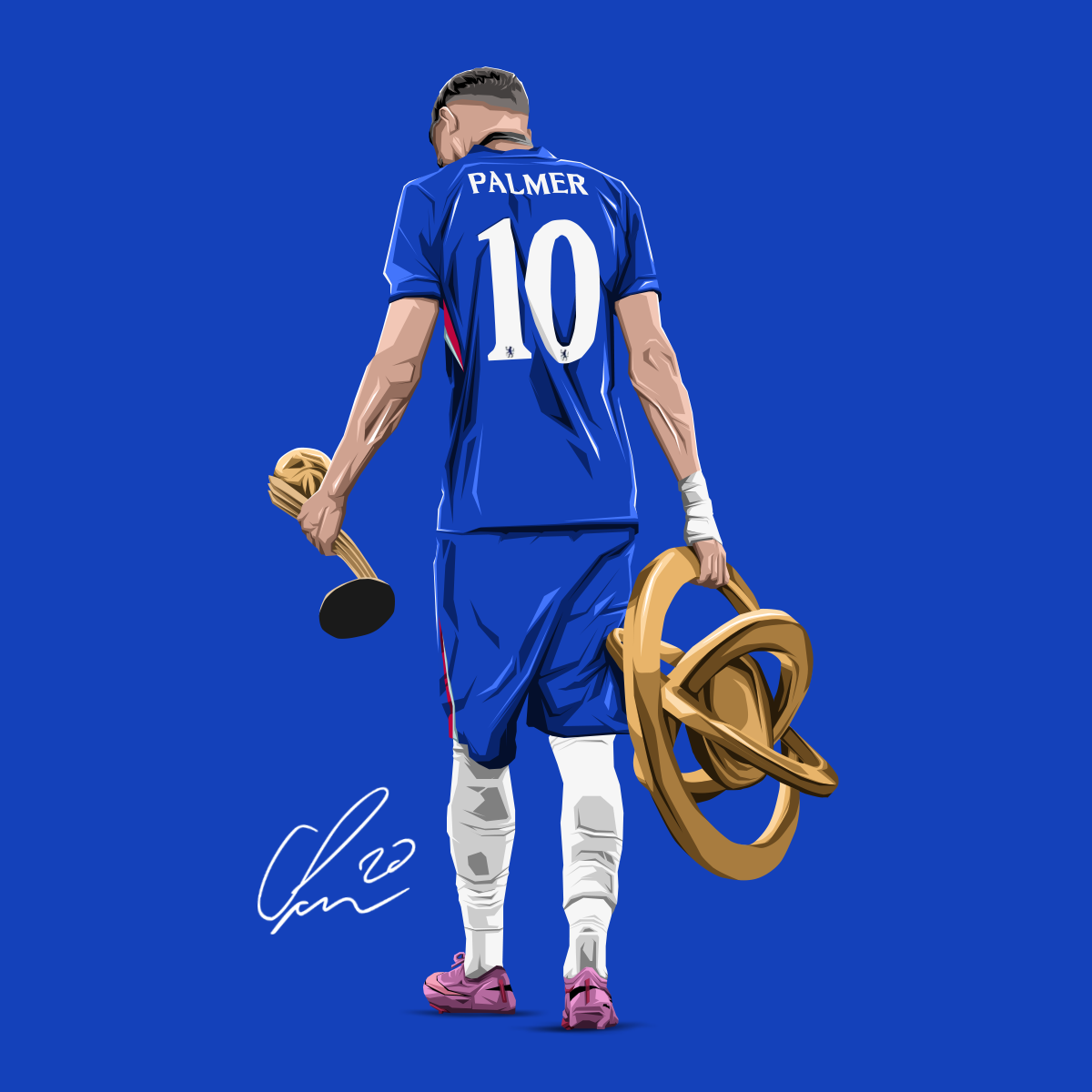 Cole Palmer Club World Cup Winner Puzzle