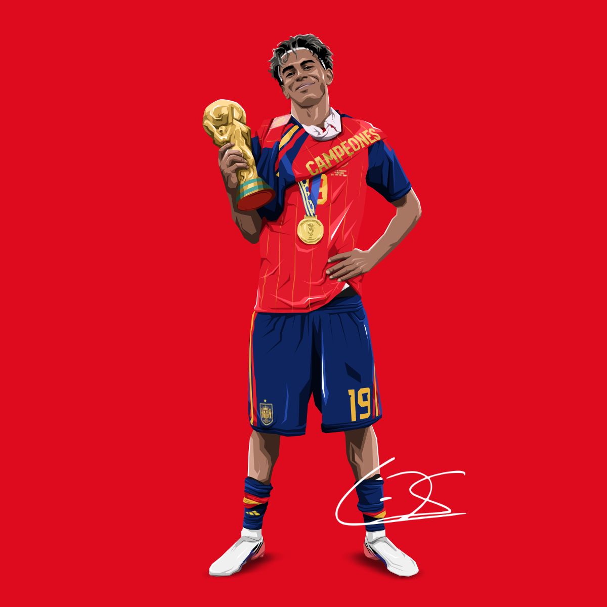 Lamine Yamal World Cup Winner Puzzle