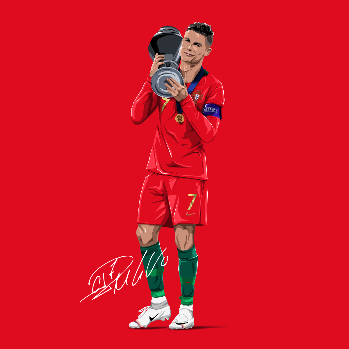 Cristiano Ronaldo Nations League Winner Puzzle